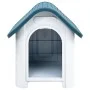 Caseta para perros polipropileno azul 59x75x66 cm de vidaXL, Casetas para perros - Ref: Foro24-152225, Precio: 75,92 €, Descu...