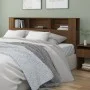 Armario cabecero marrón roble 200x18,5x104,5 cm de vidaXL, Cabeceros y pies de cama - Ref: Foro24-817281, Precio: 87,18 €, De...