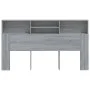 Möbel mit Kopfteil in Sonoma-Grau, 180 x 19 x 103,5 cm von vidaXL, Kopf- und Fußteile - Ref: Foro24-817256, Preis: 70,54 €, R...