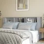 Mueble cabecero color gris Sonoma 220x18,5x104,5 cm de vidaXL, Cabeceros y pies de cama - Ref: Foro24-817283, Precio: 74,50 €...