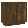 Aparador madera contrachapada color roble ahumado 80x40x75 cm de vidaXL, Aparadores - Ref: Foro24-817234, Precio: 80,95 €, De...