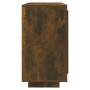 Aparador madera contrachapada color roble ahumado 80x40x75 cm de vidaXL, Aparadores - Ref: Foro24-817234, Precio: 80,95 €, De...