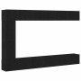 Conjunto de mueble de TV 9 pcs Roble Negro Madera de ingeniería en Muebles TV | Comprar online en Foru.es