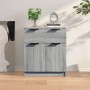 Aparador de madera contrachapada gris Sonoma 60x30x70 cm de vidaXL, Aparadores - Ref: Foro24-816992, Precio: 67,92 €, Descuen...