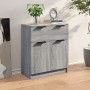 Aparador de madera contrachapada gris Sonoma 60x30x70 cm de vidaXL, Aparadores - Ref: Foro24-816992, Precio: 67,92 €, Descuen...