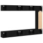 Conjunto de mueble de TV 9 pcs Roble Negro Madera de ingeniería en Muebles TV | Comprar online en Foru.es
