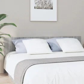 Sonoma gray plywood bed headboard 200x1.5x80 cm by vidaXL, Headboards and footboards - Ref: Foro24-816977, Price: 59,41 €, Di...