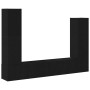 Conjunto de mueble de TV 6 pcs Roble Negro Madera de ingeniería en Muebles TV | Comprar online en Foru.es
