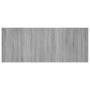Cabecero de cama madera contrachapada gris Sonoma 200x1,5x80 cm de vidaXL, Cabeceros y pies de cama - Ref: Foro24-816977, Pre...