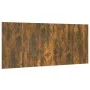 Cabecero cama madera contrachapada roble ahumado 200x1,5x80 cm de vidaXL, Cabeceros y pies de cama - Ref: Foro24-816976, Prec...