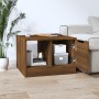 Mesa de centro madera contrachapada roble marrón 50x50x36 cm de vidaXL, Mesas de centro - Ref: Foro24-817077, Precio: 40,41 €...