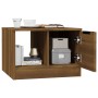 Mesa de centro madera contrachapada roble marrón 50x50x36 cm de vidaXL, Mesas de centro - Ref: Foro24-817077, Precio: 40,41 €...