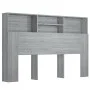 Mueble cabecero color gris Sonoma 160x19x103,5 cm de vidaXL, Cabeceros y pies de cama - Ref: Foro24-817253, Precio: 63,74 €, ...