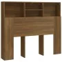 Oak brown headboard furniture 120x19x103.5 cm by vidaXL, Headboards and footboards - Ref: Foro24-817248, Price: 61,82 €, Disc...