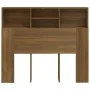Oak brown headboard furniture 120x19x103.5 cm by vidaXL, Headboards and footboards - Ref: Foro24-817248, Price: 61,82 €, Disc...