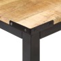 Mesa de comedor de madera maciza de mango rugosa 140x70x76 cm en Mesas de comedor | Comprar online en Foru.es