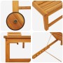 Tumbona 2 pcs Marrón 202 x 53 x 89 cm Madera de Acacia Sólida en Tumbonas | Comprar online en Foru.es