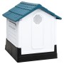 Caseta para perros polipropileno azul 57x68x66 cm de vidaXL, Casetas para perros - Ref: Foro24-152227, Precio: 84,98 €, Descu...