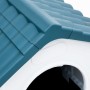 Caseta para perros polipropileno azul 57x68x66 cm de vidaXL, Casetas para perros - Ref: Foro24-152227, Precio: 84,98 €, Descu...