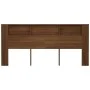 Kopfteilmöbel aus brauner Eiche, 220 x 18,5 x 104,5 cm von vidaXL, Kopf- und Fußteile - Ref: Foro24-817284, Preis: 76,44 €, R...