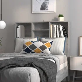 Mueble cabecero gris Sonoma 100x19x103,5 cm de vidaXL, Cabeceros y pies de cama - Ref: Foro24-817244, Precio: 45,87 €, Descue...