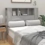 Mueble cabecero gris Sonoma 120x18,5x102,5 cm de vidaXL, Cabeceros y pies de cama - Ref: Foro24-817268, Precio: 56,08 €, Desc...