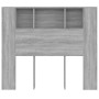 Mueble cabecero gris Sonoma 120x18,5x102,5 cm de vidaXL, Cabeceros y pies de cama - Ref: Foro24-817268, Precio: 56,70 €, Desc...
