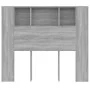 Mueble cabecero gris Sonoma 120x18,5x102,5 cm de vidaXL, Cabeceros y pies de cama - Ref: Foro24-817268, Precio: 56,08 €, Desc...