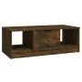 Smoked oak engineered wood coffee table 102x50x36 cm by vidaXL, Coffee table - Ref: Foro24-817078, Price: 62,05 €, Discount: %