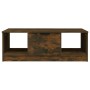 Mesa de centro madera de ingeniería roble ahumado 102x50x36 cm de vidaXL, Mesas de centro - Ref: Foro24-817078, Precio: 62,77...