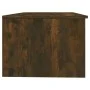 Smoked oak engineered wood coffee table 102x50x36 cm by vidaXL, Coffee table - Ref: Foro24-817078, Price: 62,05 €, Discount: %