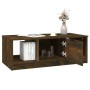 Mesa de centro madera de ingeniería roble ahumado 102x50x36 cm de vidaXL, Mesas de centro - Ref: Foro24-817078, Precio: 62,77...