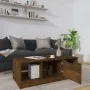 Smoked oak engineered wood coffee table 102x50x36 cm by vidaXL, Coffee table - Ref: Foro24-817078, Price: 62,05 €, Discount: %