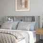 Mueble cabecero gris Sonoma 180x18,5x104,5 cm de vidaXL, Cabeceros y pies de cama - Ref: Foro24-817277, Precio: 78,15 €, Desc...