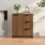 Brown oak plywood sideboard 60x30x70 cm by vidaXL, Sideboards - Ref: Foro24-816990, Price: 81,26 €, Discount: %