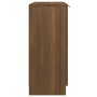 Aparador de madera contrachapada marrón roble 60x30x70 cm de vidaXL, Aparadores - Ref: Foro24-816990, Precio: 82,43 €, Descue...