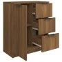 Brown oak plywood sideboard 60x30x70 cm by vidaXL, Sideboards - Ref: Foro24-816990, Price: 81,26 €, Discount: %