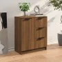 Brown oak plywood sideboard 60x30x70 cm by vidaXL, Sideboards - Ref: Foro24-816990, Price: 81,26 €, Discount: %