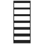 Librería Negro 80 x 30 x 198 cm Madera de ingeniería en Librerías y estanterías | Comprar online en Foru.es