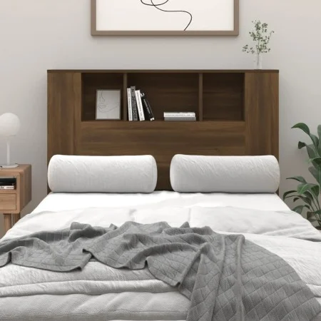 Kopfteilmöbel aus brauner Eiche, 120 x 18,5 x 102,5 cm von vidaXL, Kopf- und Fußteile - Ref: Foro24-817269, Preis: 47,35 €, R...