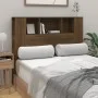 Kopfteilmöbel aus brauner Eiche, 120 x 18,5 x 102,5 cm von vidaXL, Kopf- und Fußteile - Ref: Foro24-817269, Preis: 47,35 €, R...