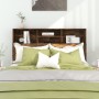 Mueble cabecero color roble ahumado 140x19x103,5 cm de vidaXL, Cabeceros y pies de cama - Ref: Foro24-817249, Precio: 57,93 €...