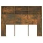 Smoked oak headboard furniture 140x19x103.5 cm by vidaXL, Headboards and footboards - Ref: Foro24-817249, Price: 57,51 €, Dis...
