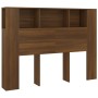 Mueble cabecero color roble marrón 140x18,5x104,5 cm de vidaXL, Cabeceros y pies de cama - Ref: Foro24-817272, Precio: 62,30 ...