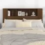 Mueble cabecero color roble marrón 140x18,5x104,5 cm de vidaXL, Cabeceros y pies de cama - Ref: Foro24-817272, Precio: 61,53 ...