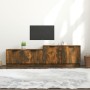 Mueble para TV madera contrachapada roble ahumado 158,5x36x45cm de vidaXL, Muebles TV - Ref: Foro24-817123, Precio: 74,60 €, ...