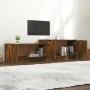 Mueble para TV madera contrachapada roble ahumado 158,5x36x45cm de vidaXL, Muebles TV - Ref: Foro24-817123, Precio: 74,60 €, ...