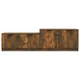 Mueble para TV madera contrachapada roble ahumado 158,5x36x45cm de vidaXL, Muebles TV - Ref: Foro24-817123, Precio: 74,60 €, ...
