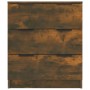 Aparador madera contrachapada color roble ahumado 60x30x70 cm de vidaXL, Aparadores - Ref: Foro24-816985, Precio: 94,49 €, De...