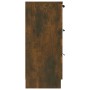 Aparador madera contrachapada color roble ahumado 60x30x70 cm de vidaXL, Aparadores - Ref: Foro24-816985, Precio: 94,49 €, De...